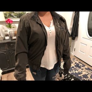 Members Only Brown Jacket Large